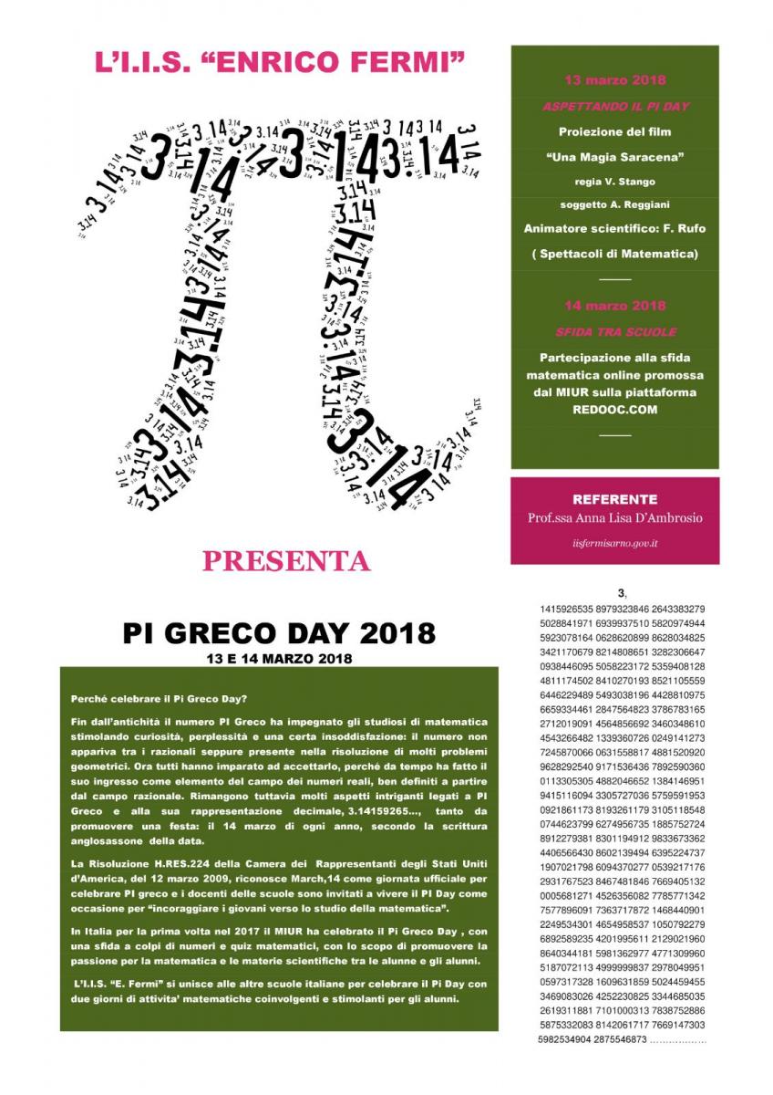 Pi Greco Day