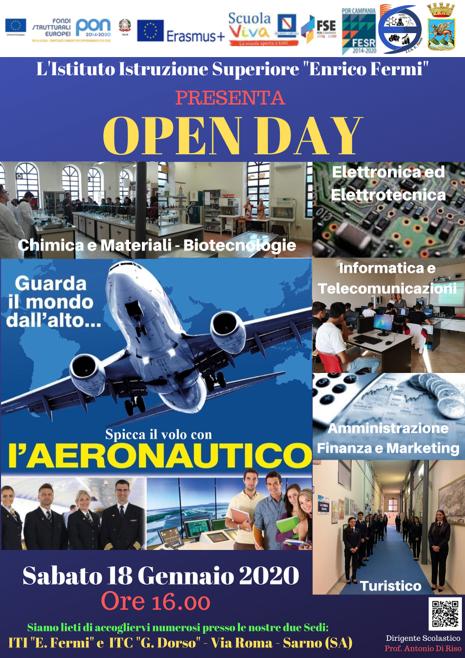 open day locandina